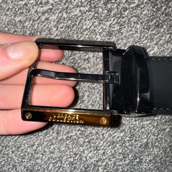 Versace Men’s Black Leather Belt - Picture 2 of 7